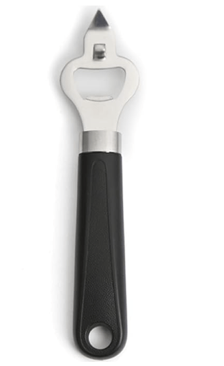 Omini Bottle Cum Tin Opener Bottle Opener Stainless Steel Universal Simple Versatile 2 in 1 Multifunctional Beer Opener Home Kitchen Cap Opener for Home